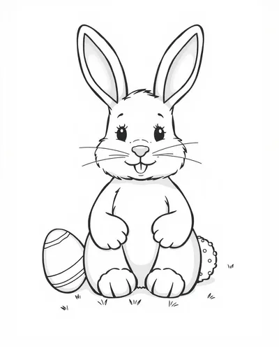Adorable Easter Bunny