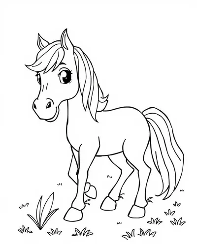 Adorable Horse
