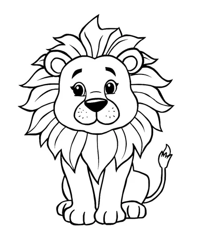 Adorable Lion
