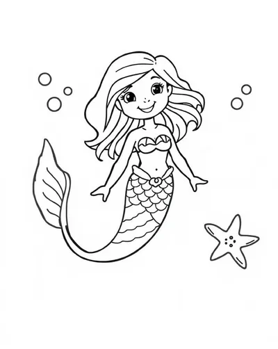 Adorable Mermaid