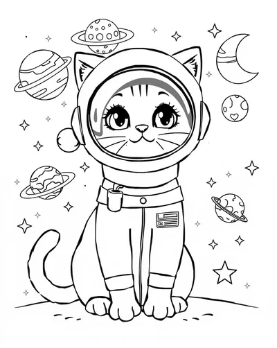 Astronaut Cat