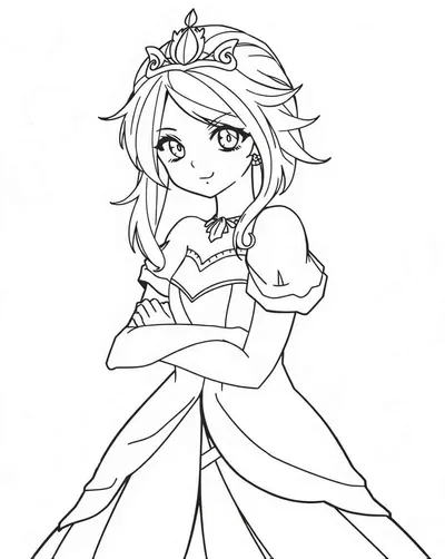 Beautiful Anime Princess