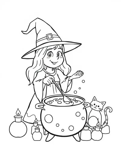 Cute Little Witch