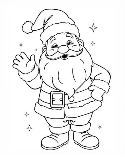 Cute Santa Claus