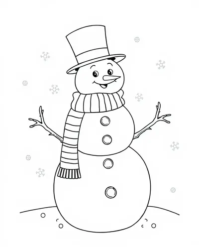 Cute Snowman