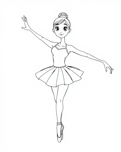 Elegant Ballerina