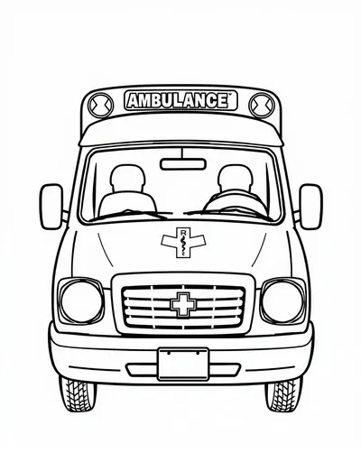 Emergency Rescue Ambulance