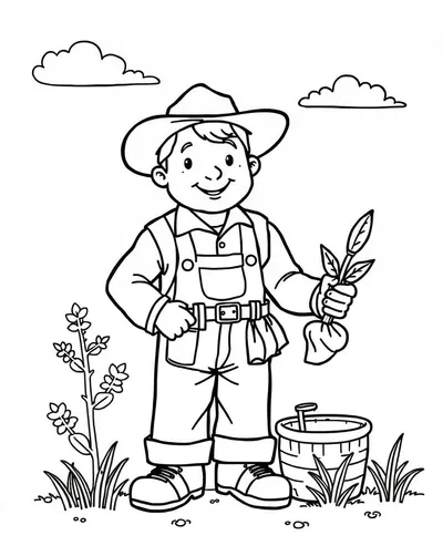 Hardworking Farmer
