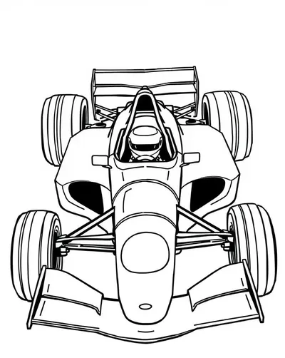 High-Speed Race Car