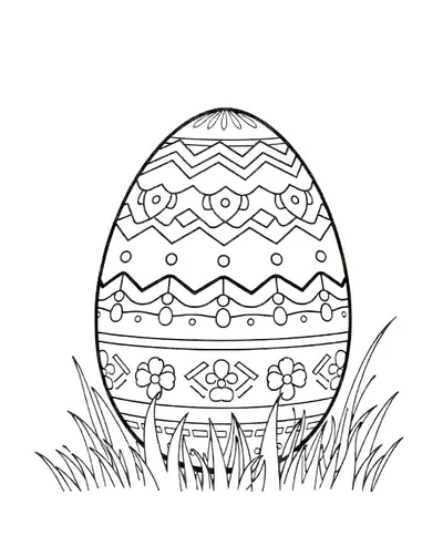Intricate Easter Egg