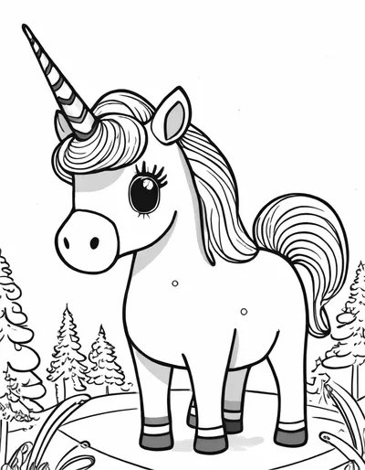 Magical Woodland Unicorn