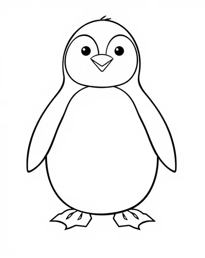 Playful Polar Penguin