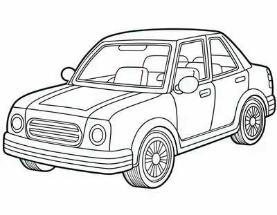 Simple Sedan Car