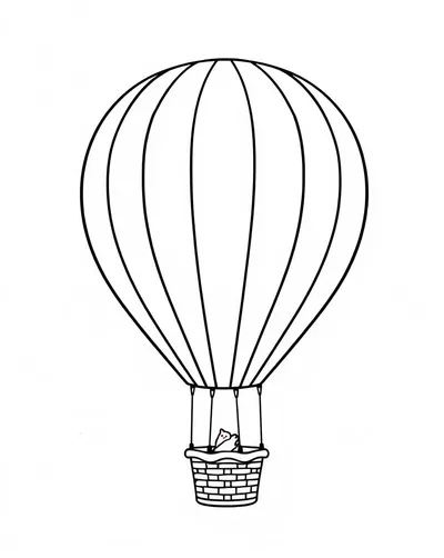 Whimsical Hot Air Balloon Adventure