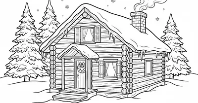 Winter Cabin